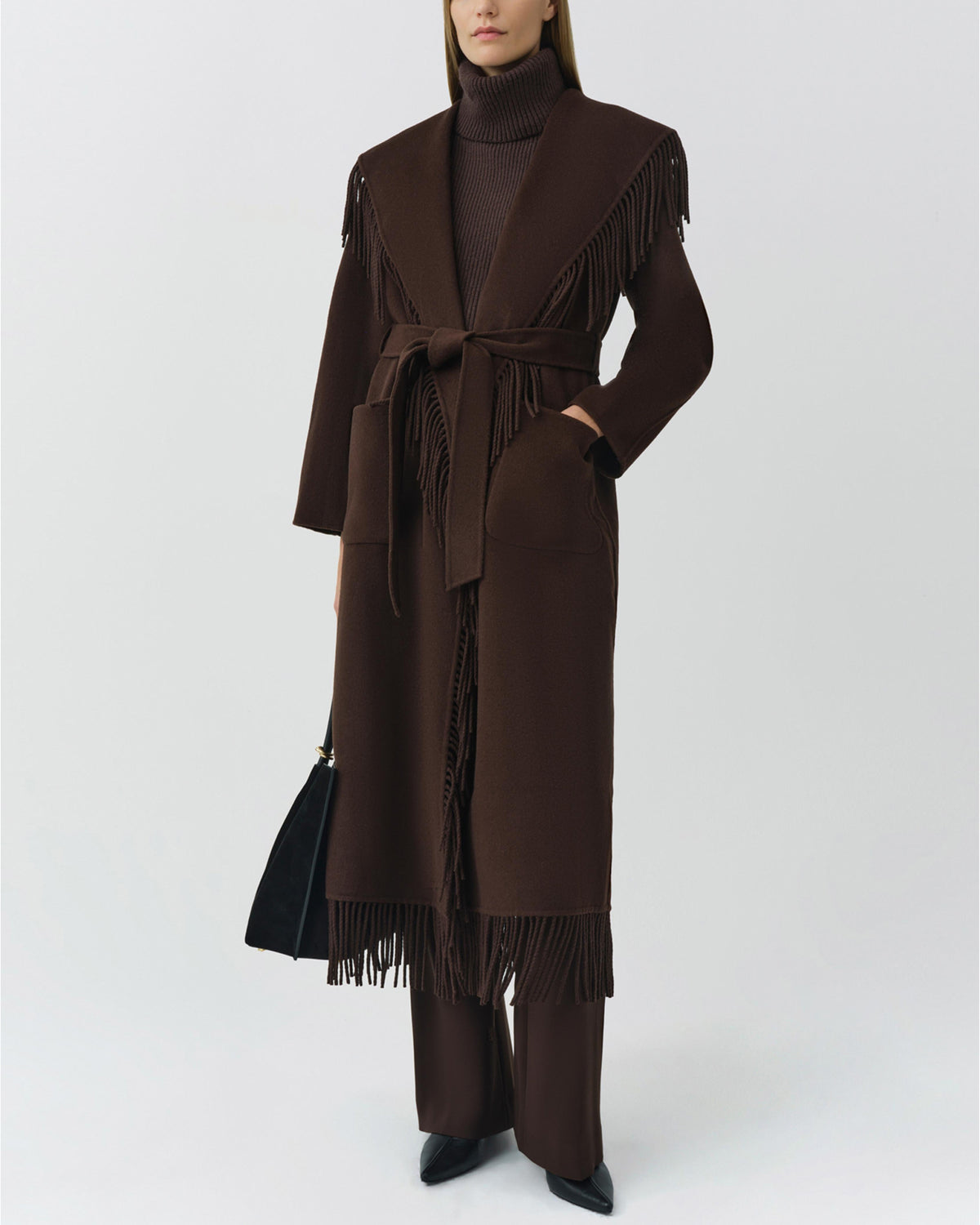 Carrie Fringe Coat