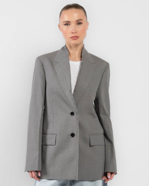 Raw Lapel Jacket