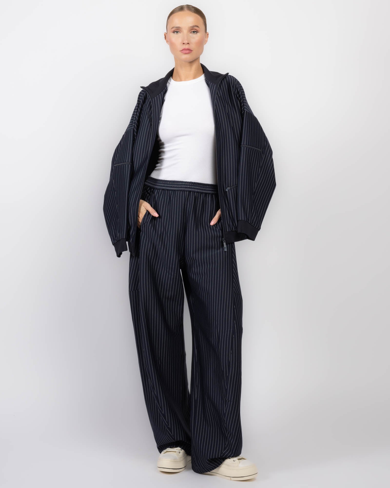 Pantalon à rayures fines Winslow