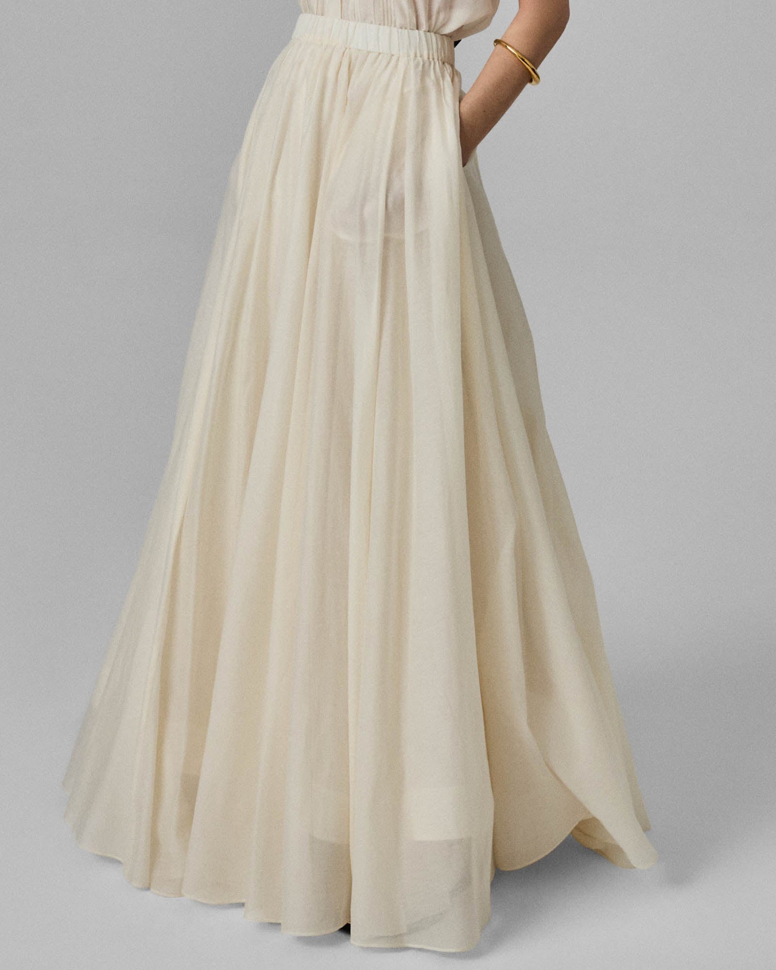 Crinoline Double Layer Skirt