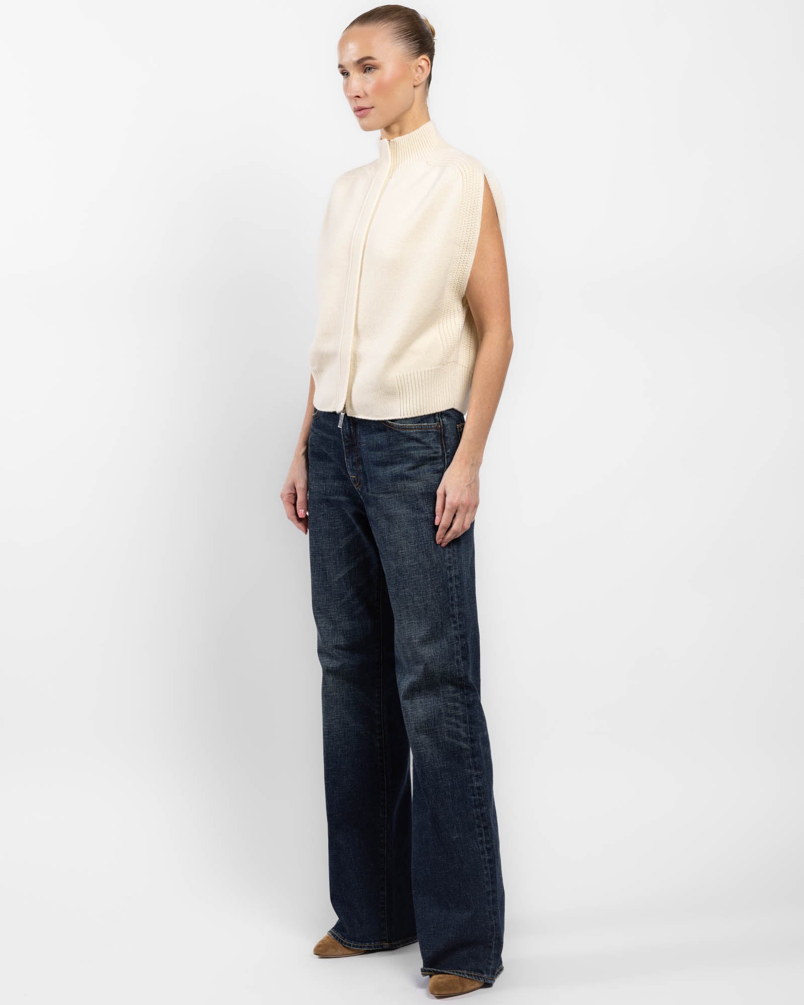 Matilda Sleeveless Cardigan