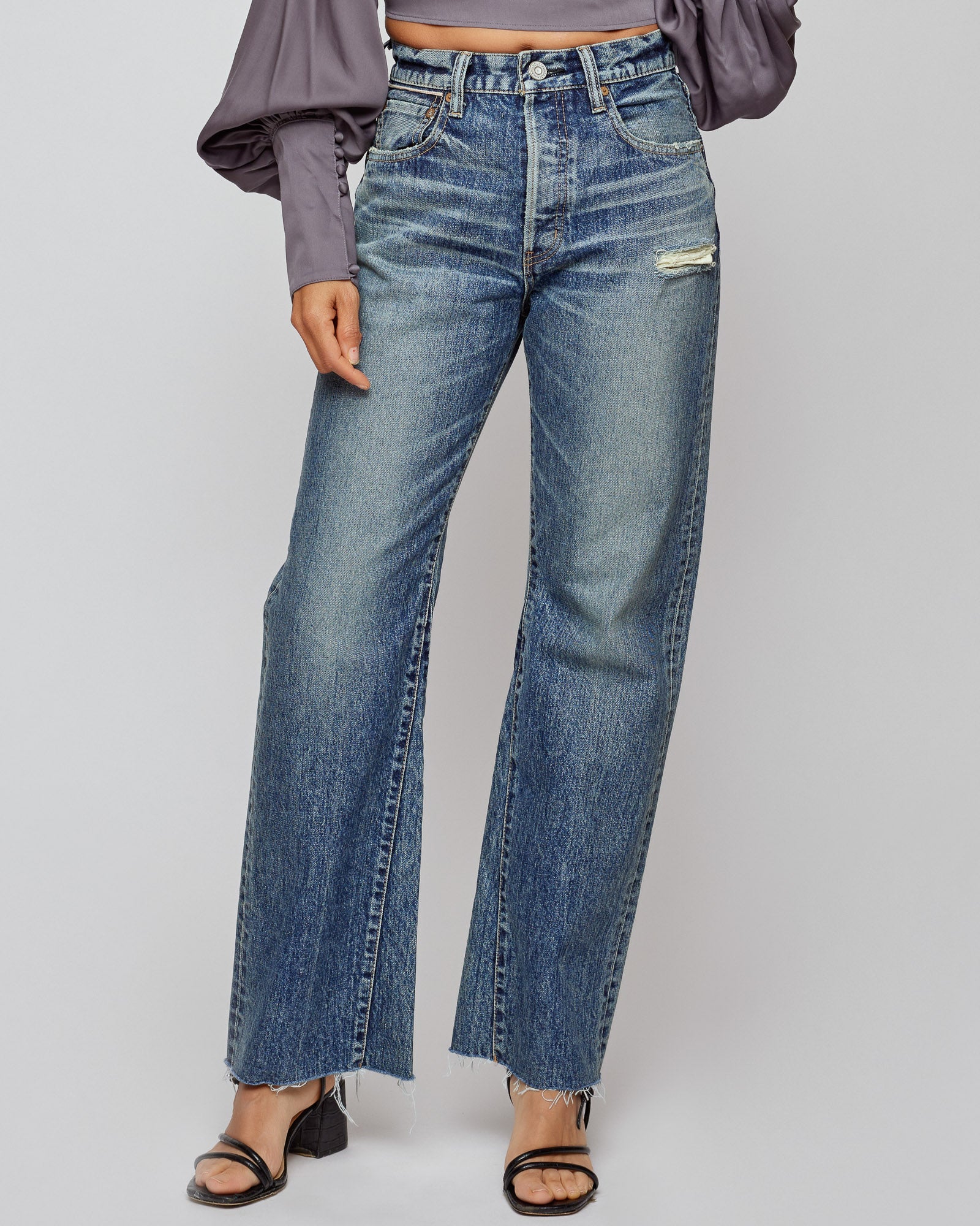 Torrey Remake Flare Jeans