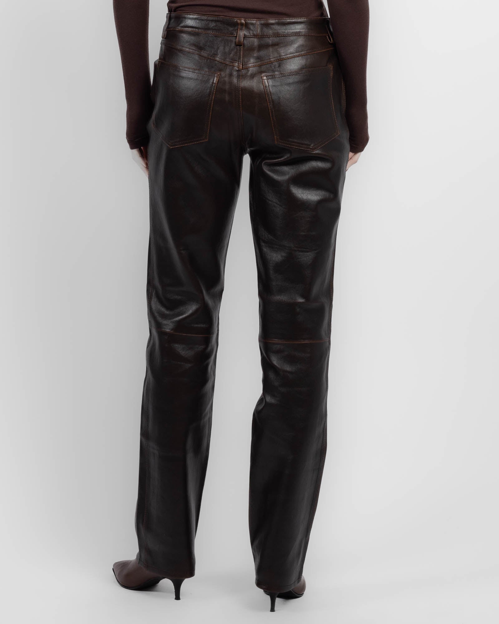 Pantalon slim droit
