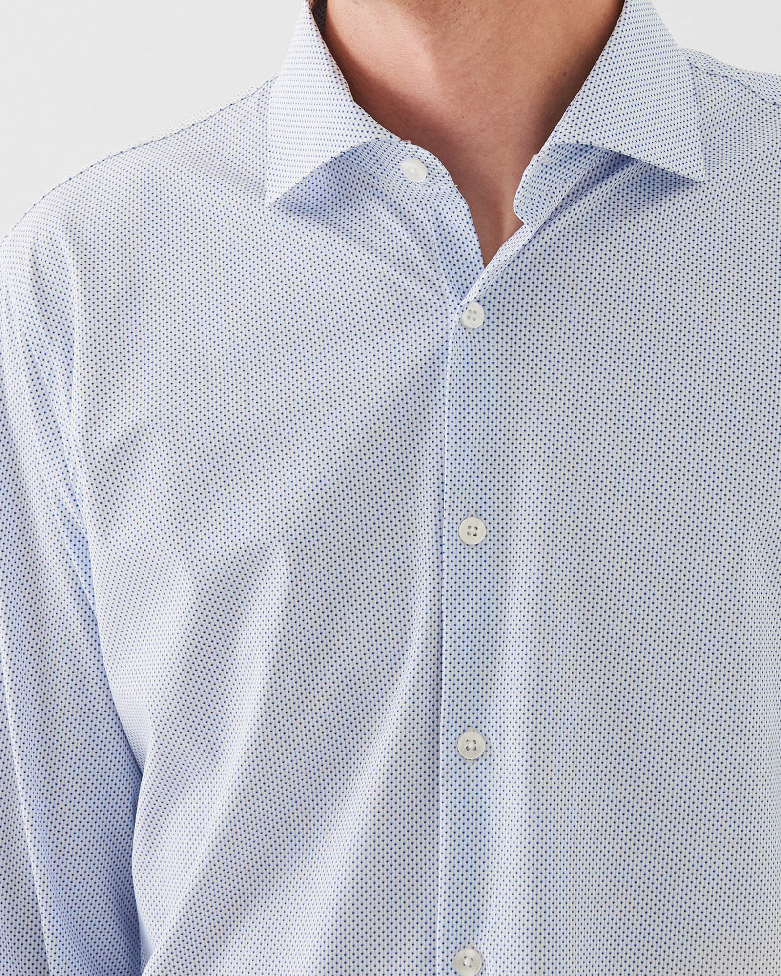 Long Sleeve Nylon Stretch Shirt