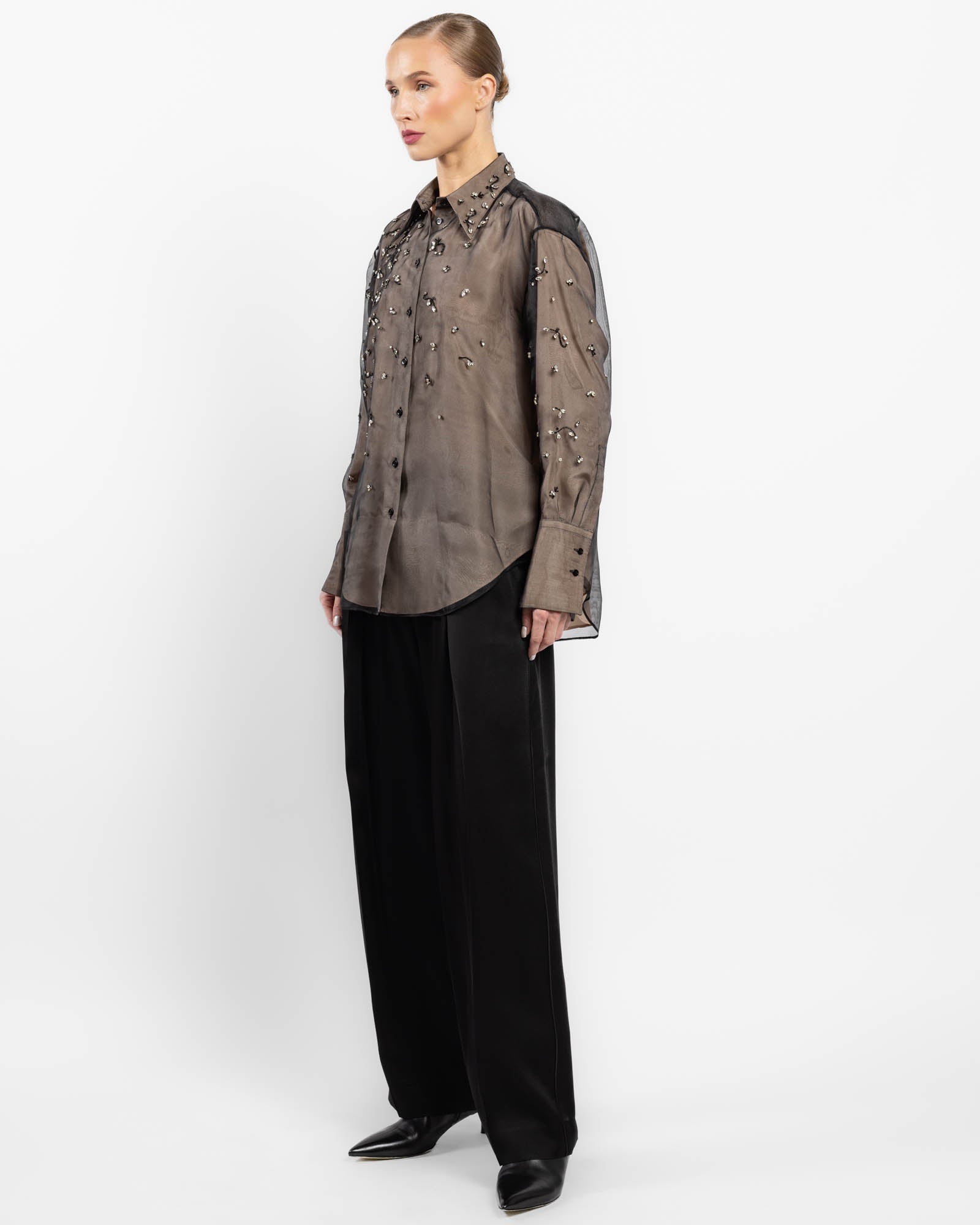 Chemise embellie