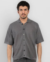 Crop Knit Shirt