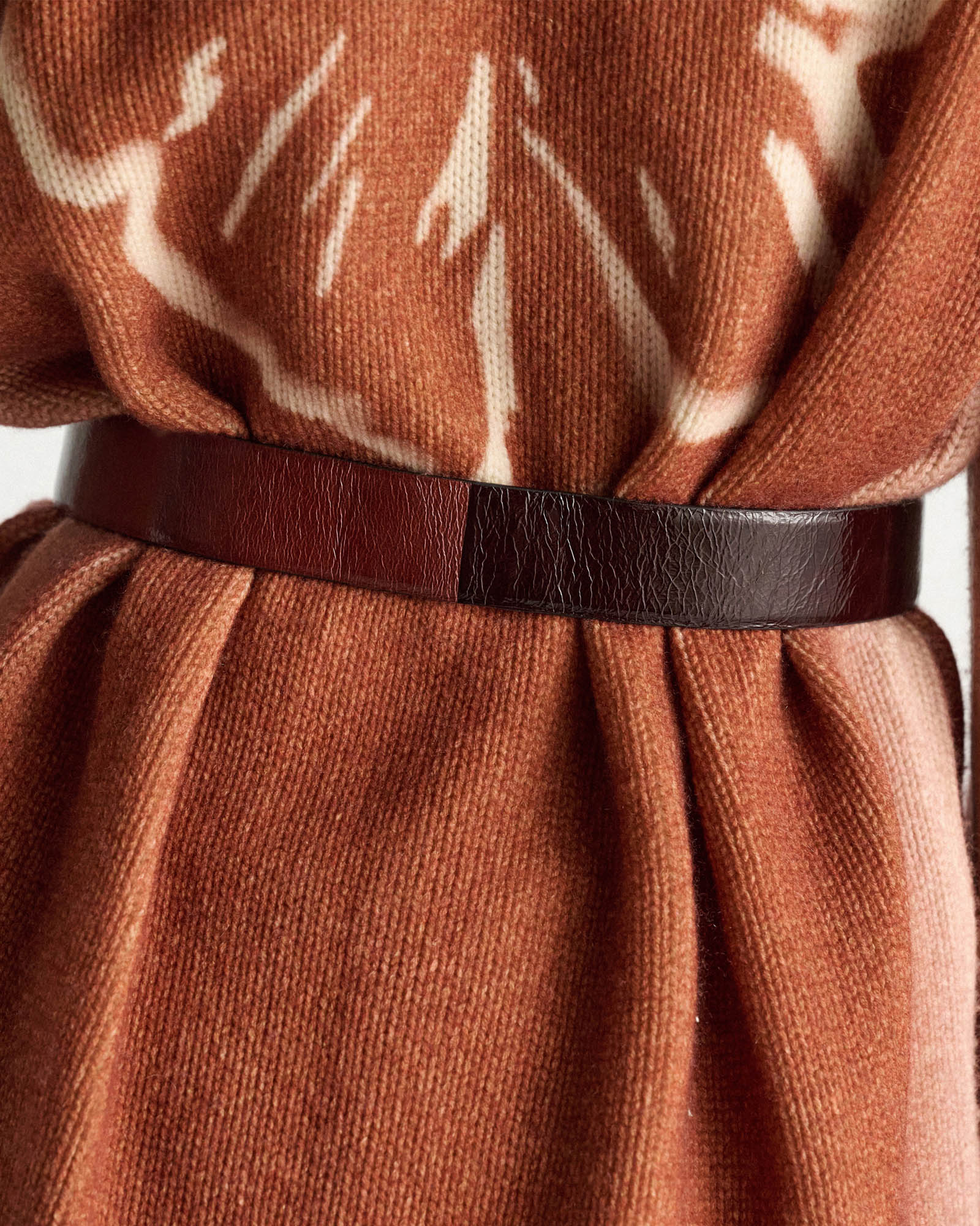 Crackle Shine 4cm Belt