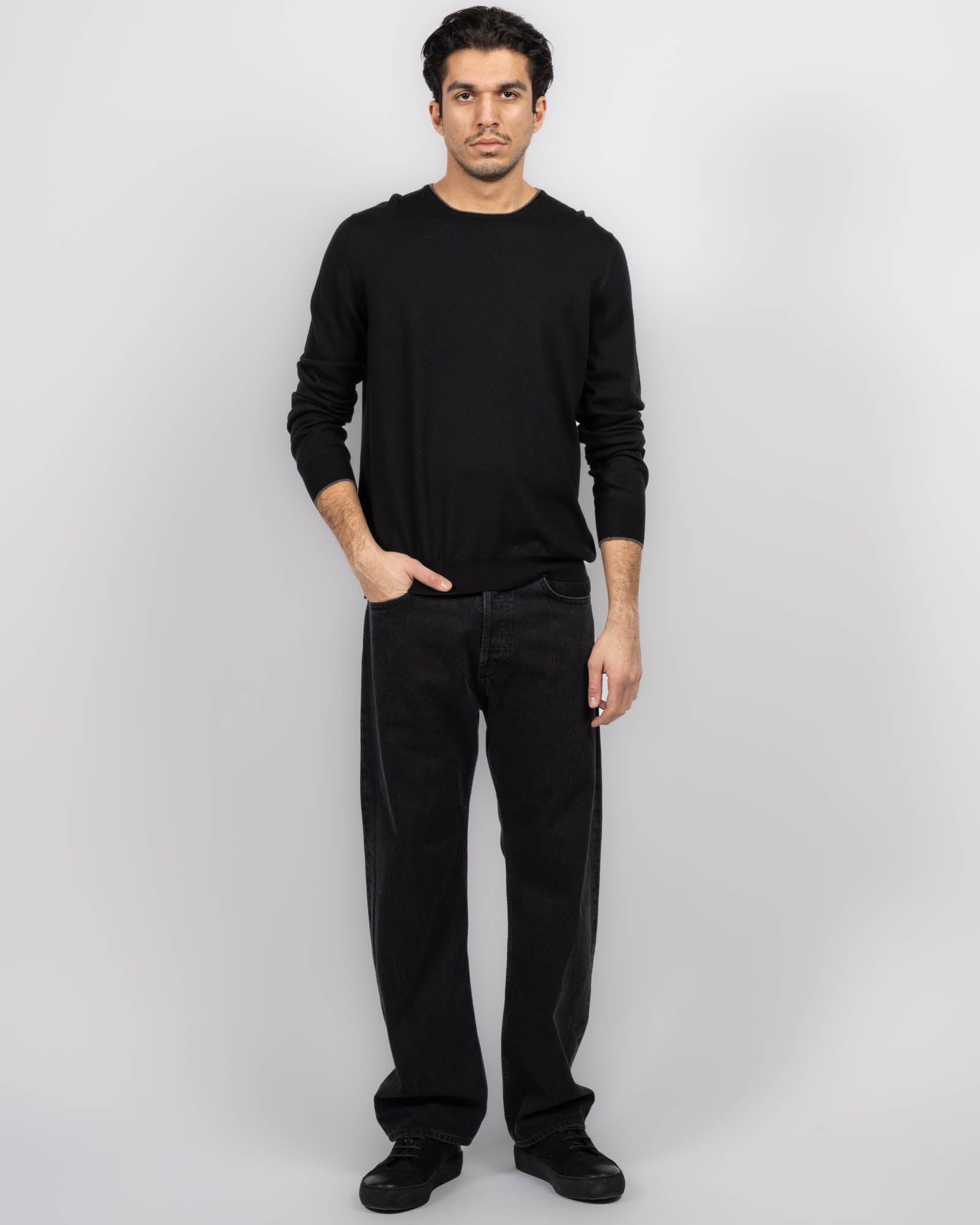 Patch Crewneck Sweater