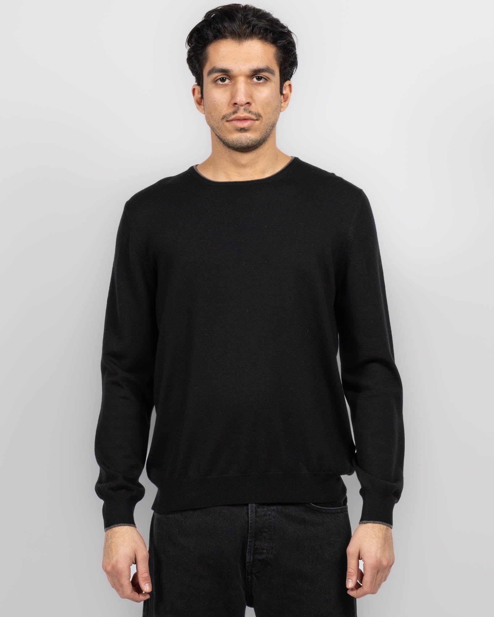 Patch Crewneck Sweater