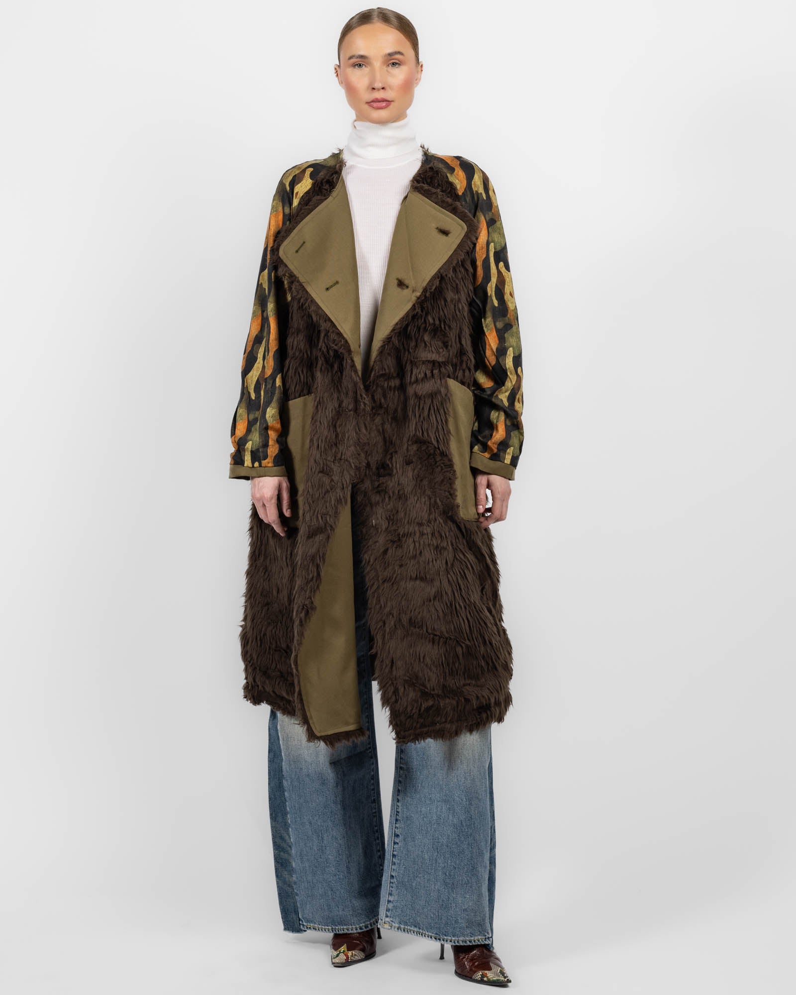 Reversible Trench Coat Liner