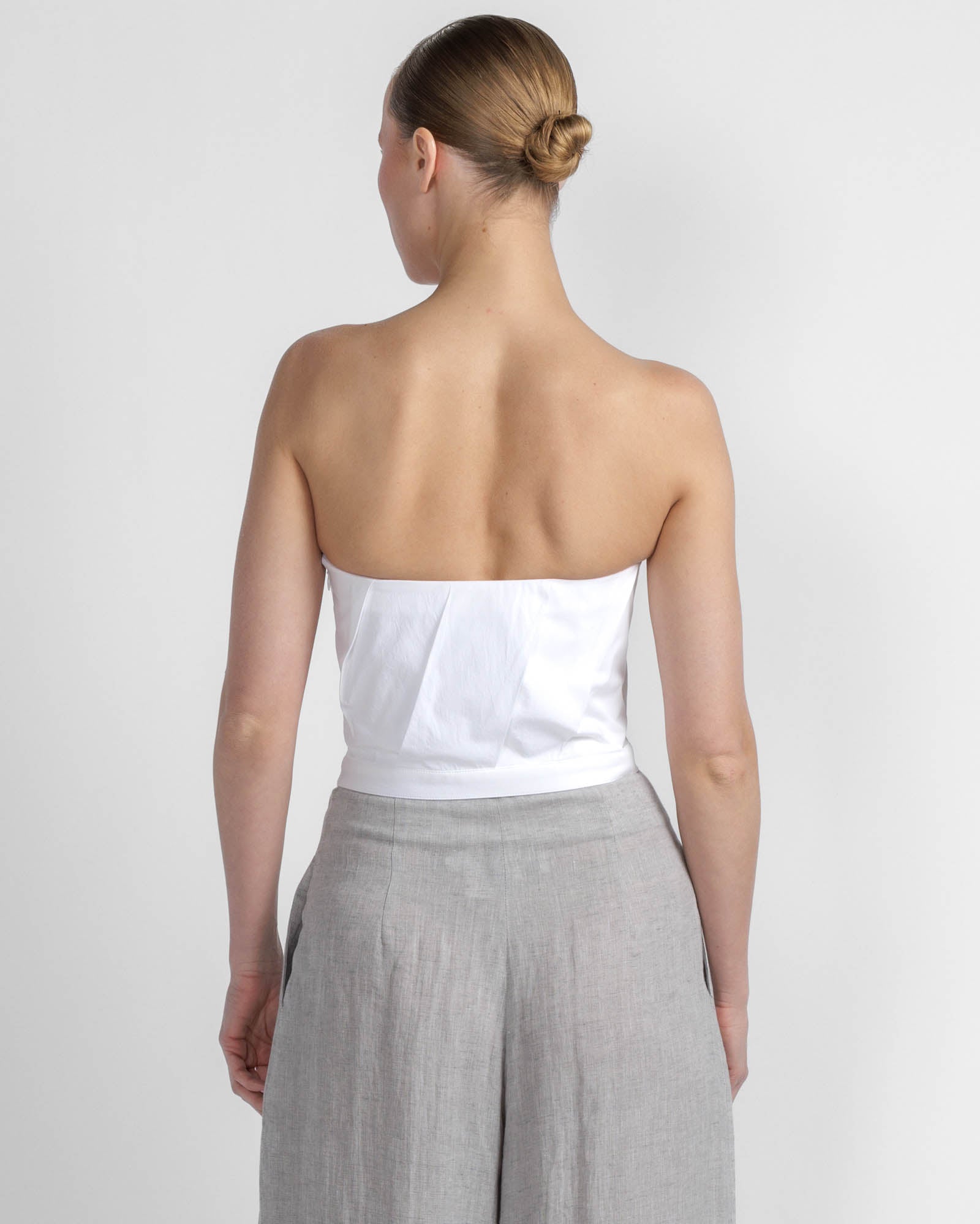 Pleated Bustier