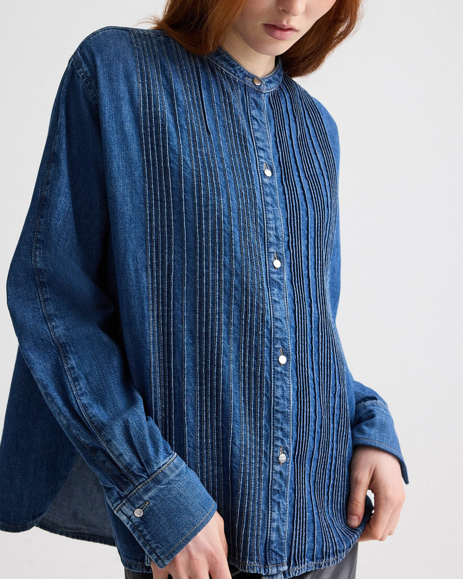 Pintuck Painter Shirt