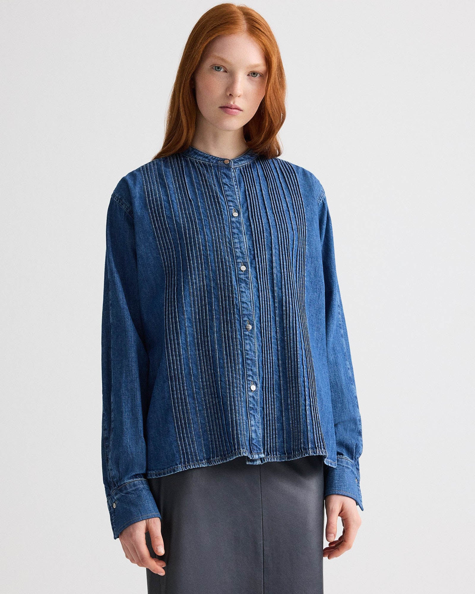 Pintuck Painter Shirt