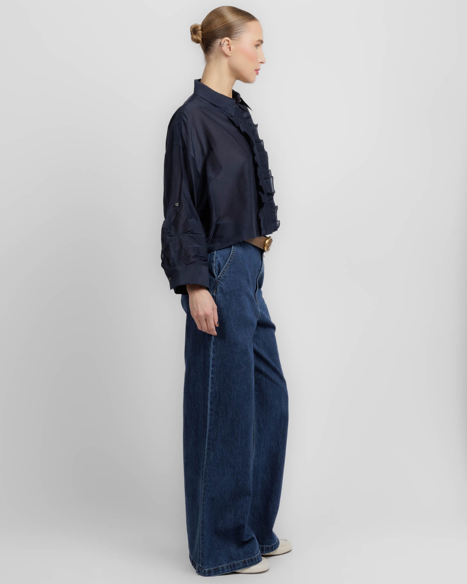 Next Ex Ruffle Shirt