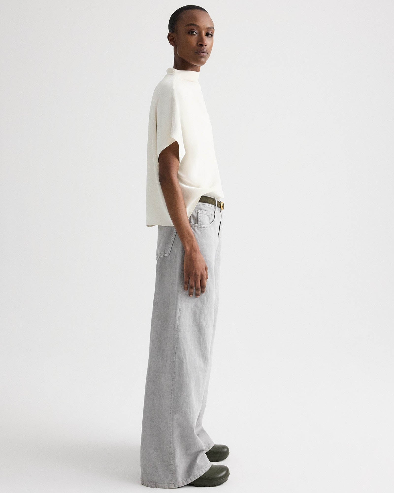 Mock Neck T-Shirt