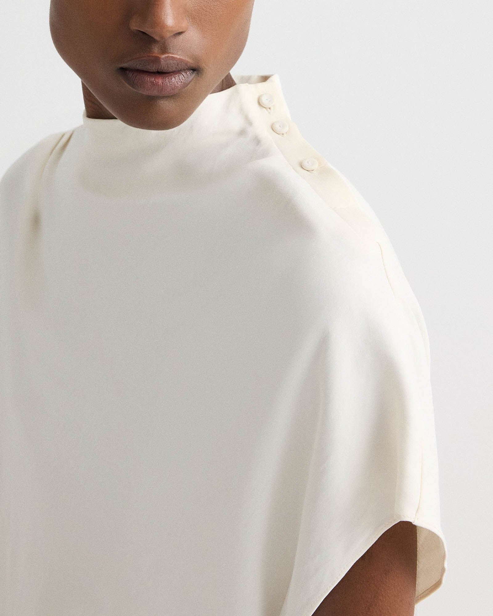 Mock Neck T-Shirt