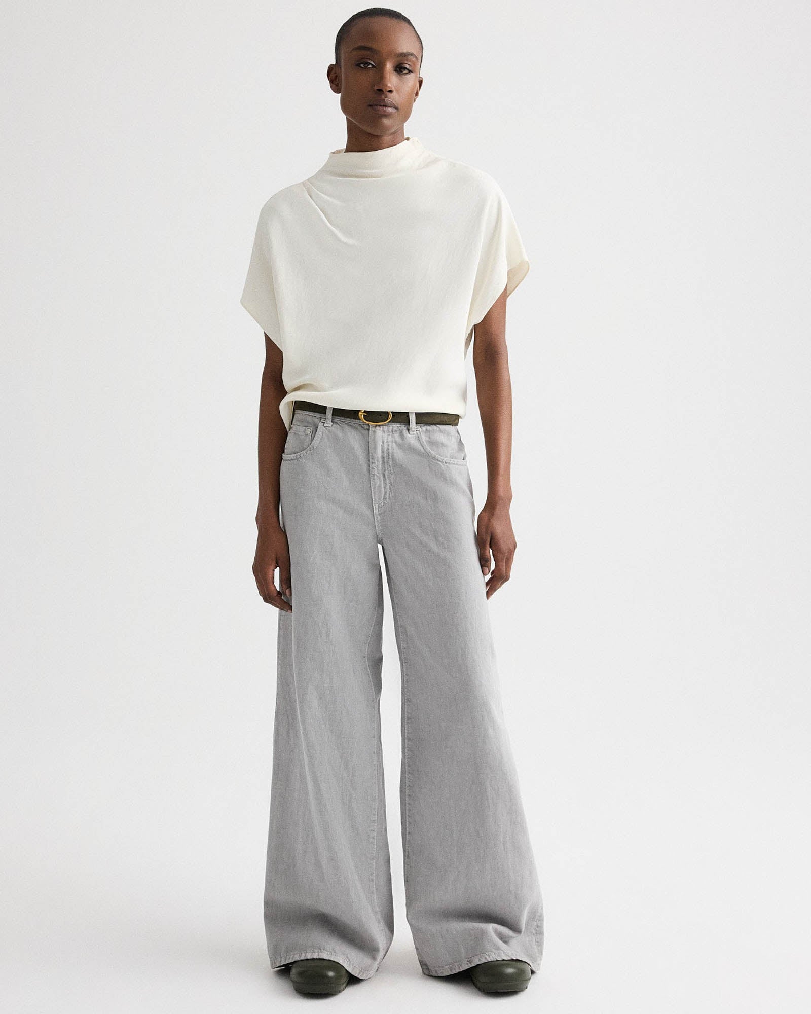 Mock Neck T-Shirt