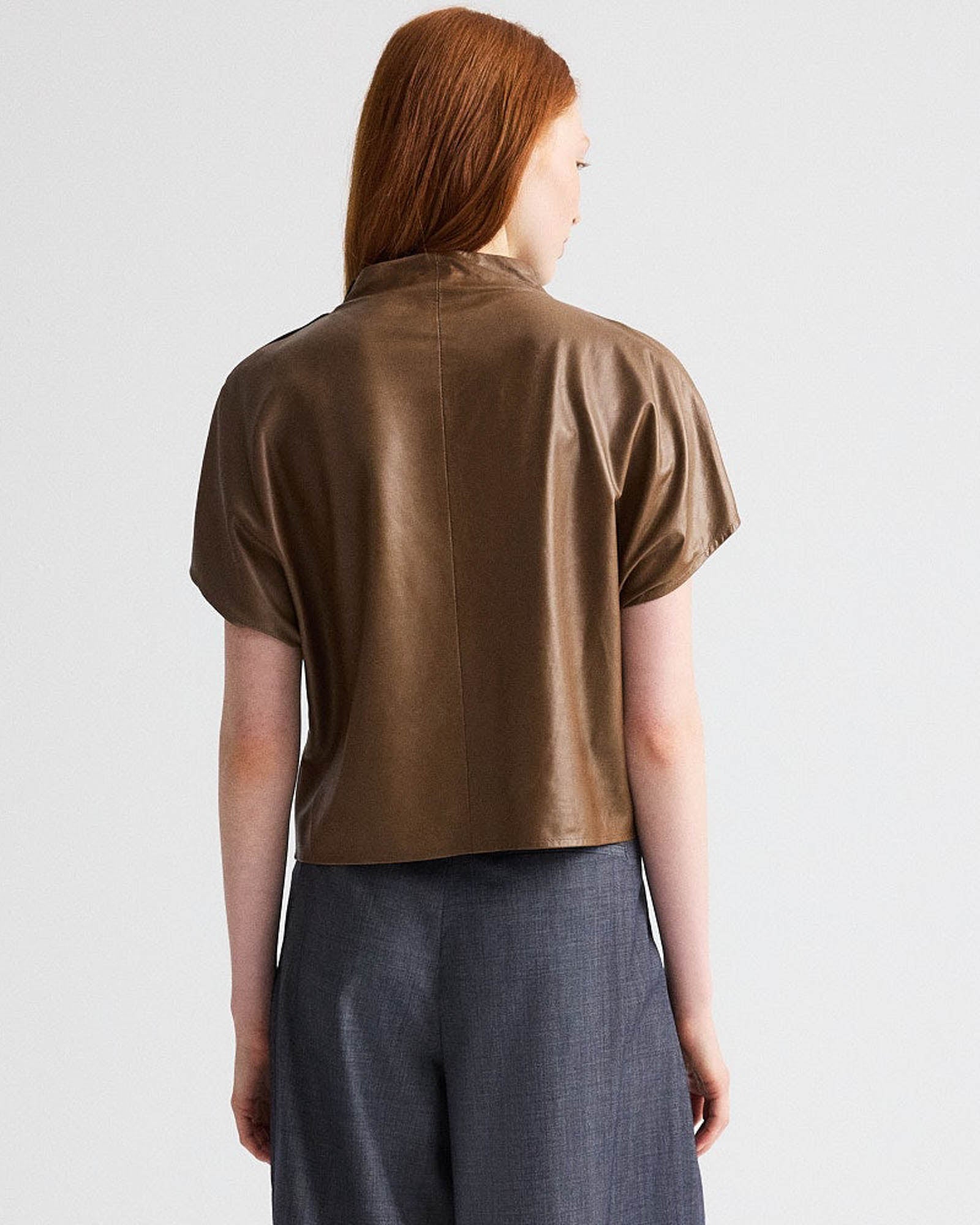 Mock Neck T-Shirt