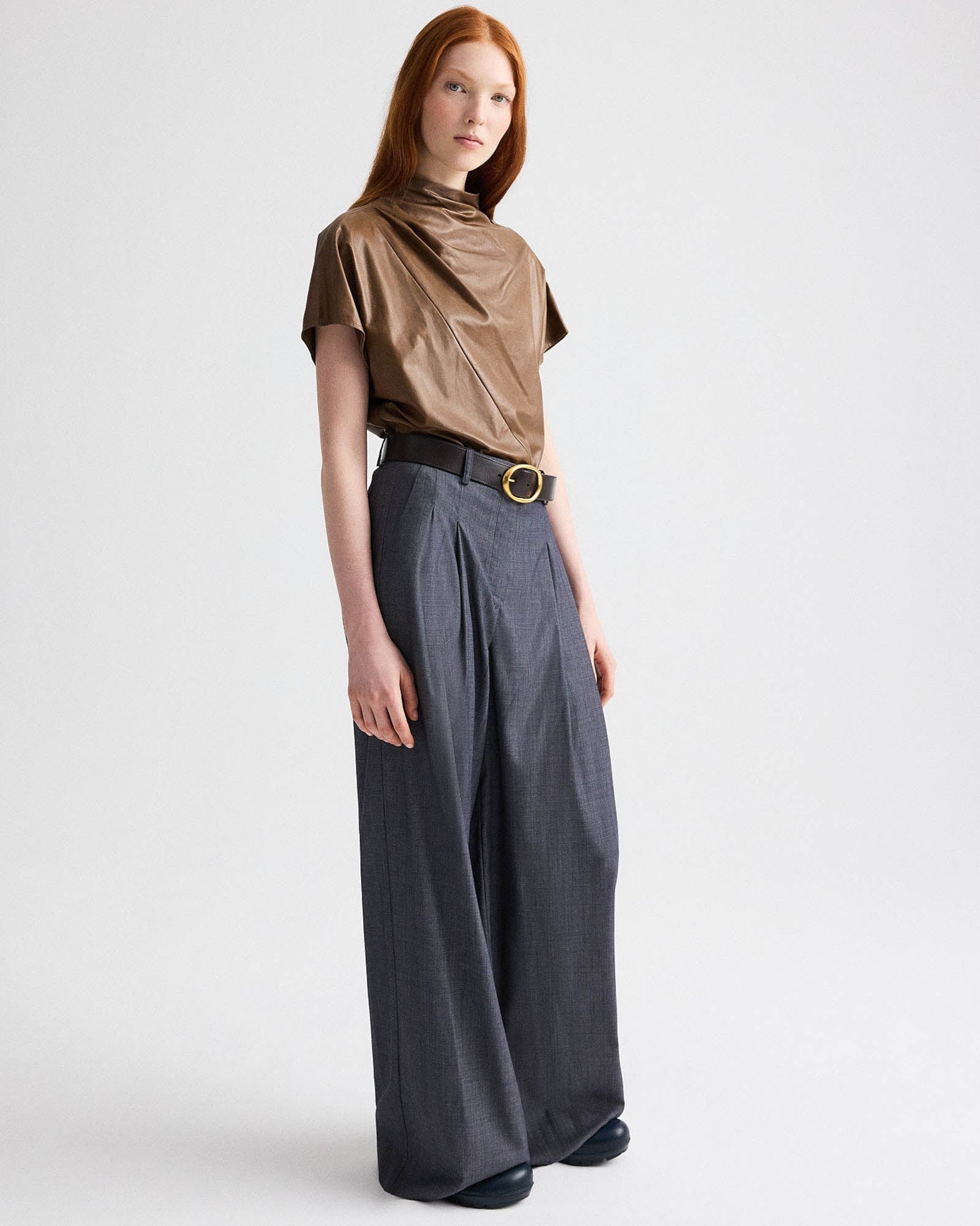 Mock Neck T-Shirt