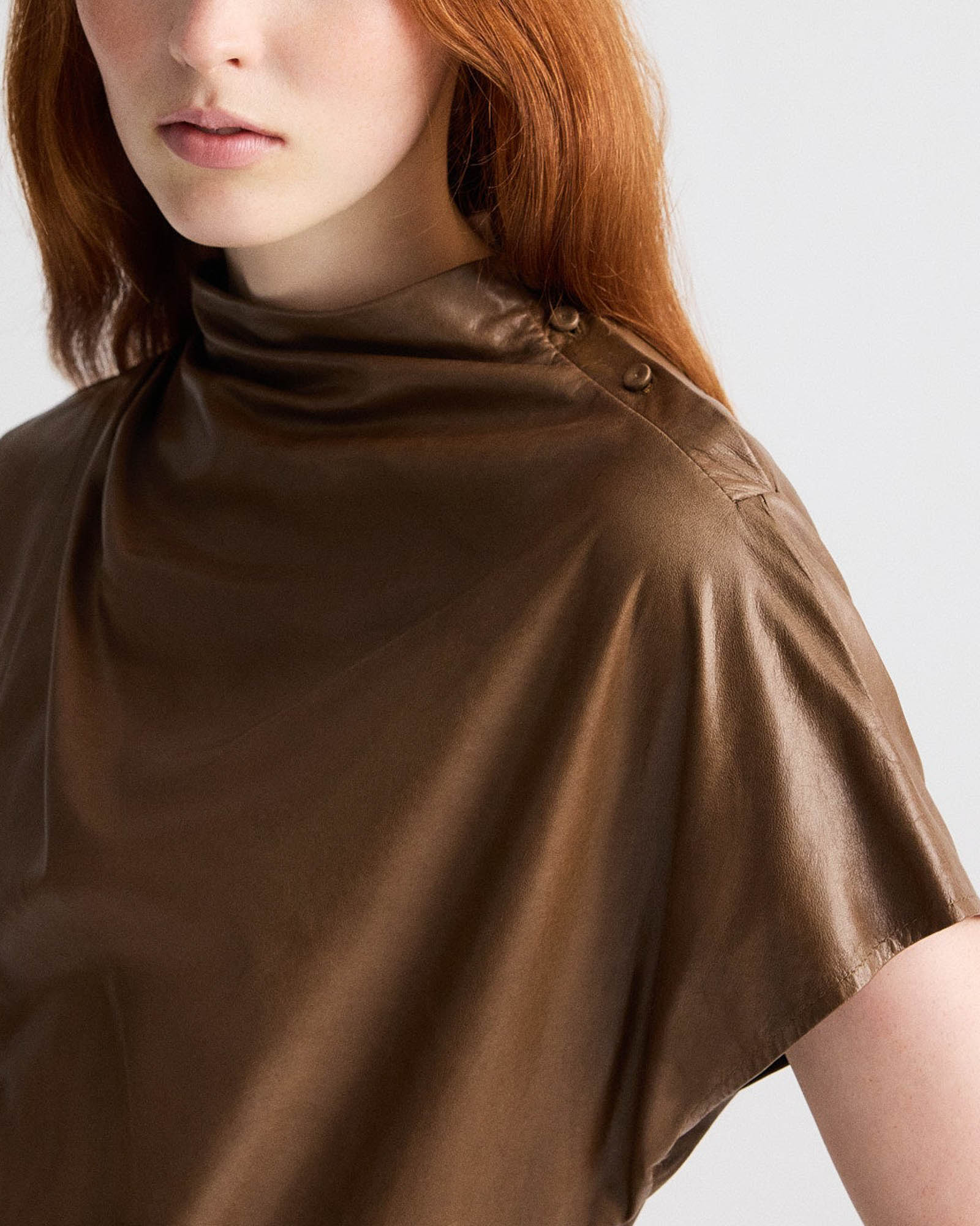 Mock Neck T-Shirt