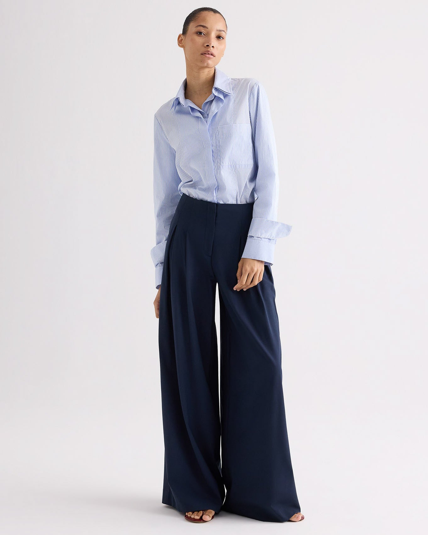 Double Layer Boyfriend Shirt