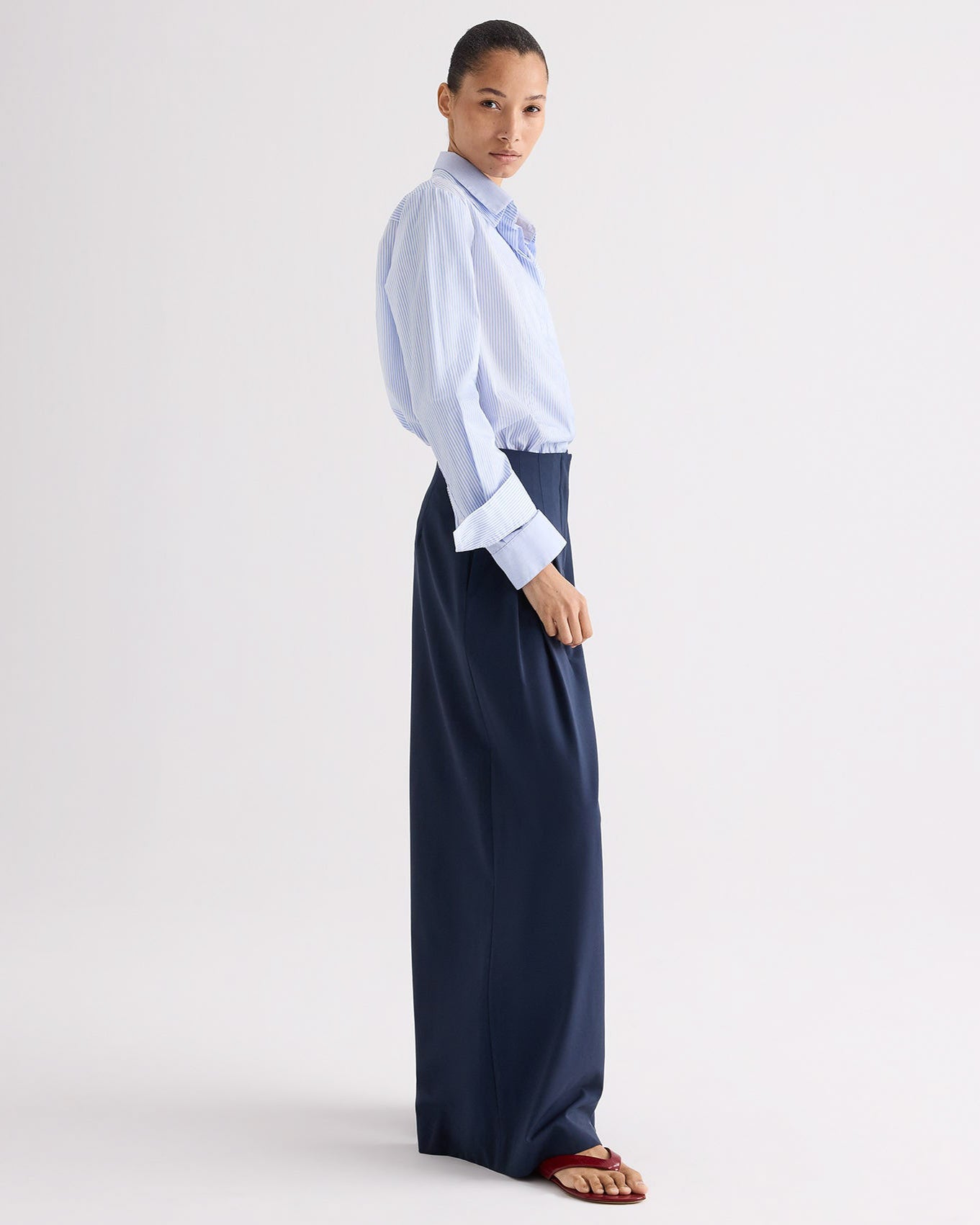 Double Layer Boyfriend Shirt