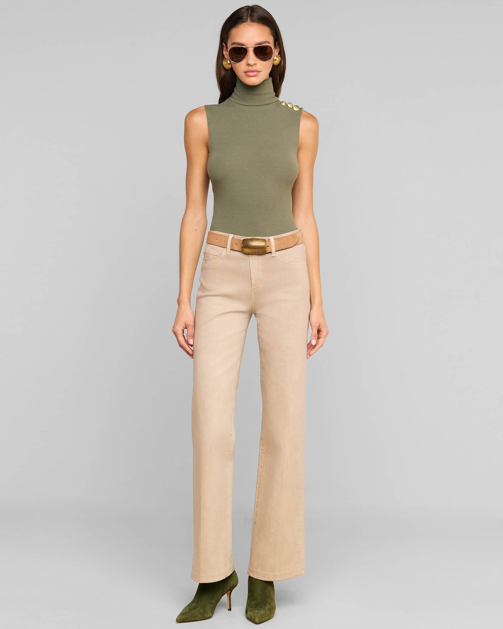 Ceci Sleeveless Turtleneck
