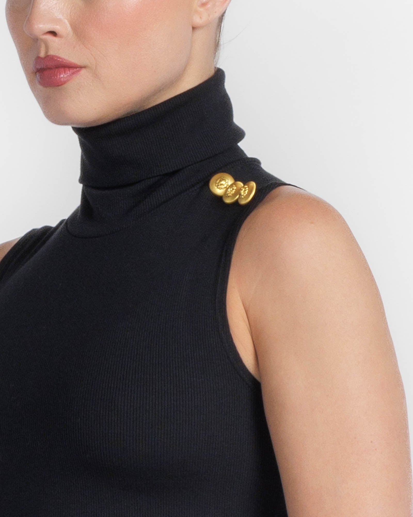Ceci Sleeveless Turtleneck