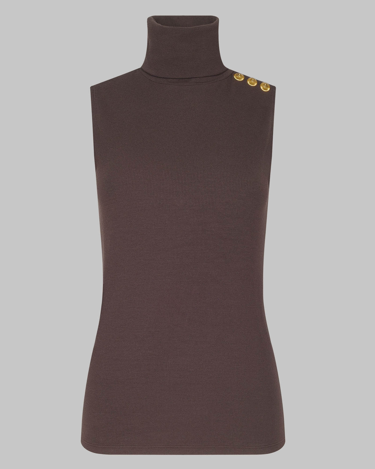 Ceci Sleeveless Turtleneck