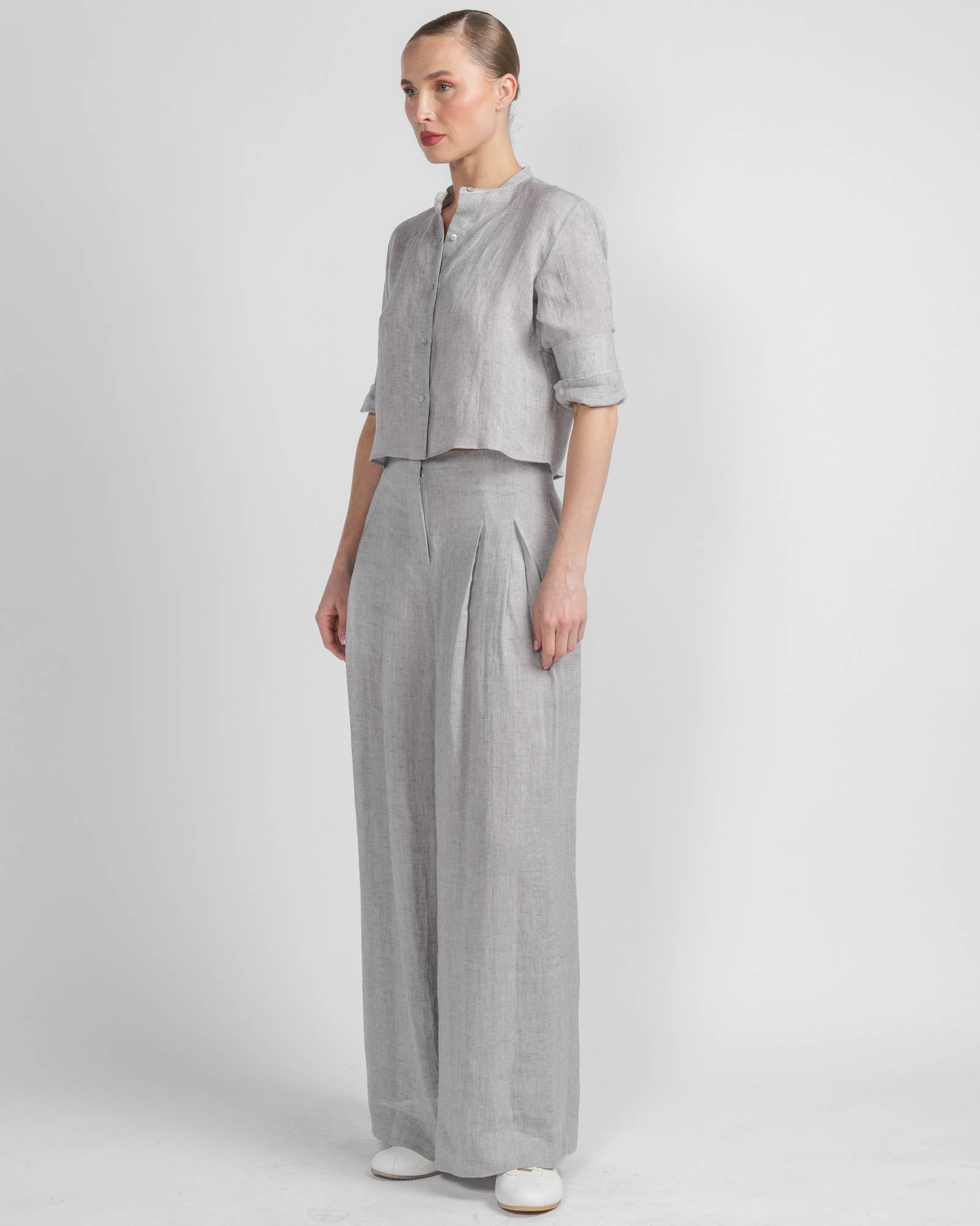 Stand Collar Shirt