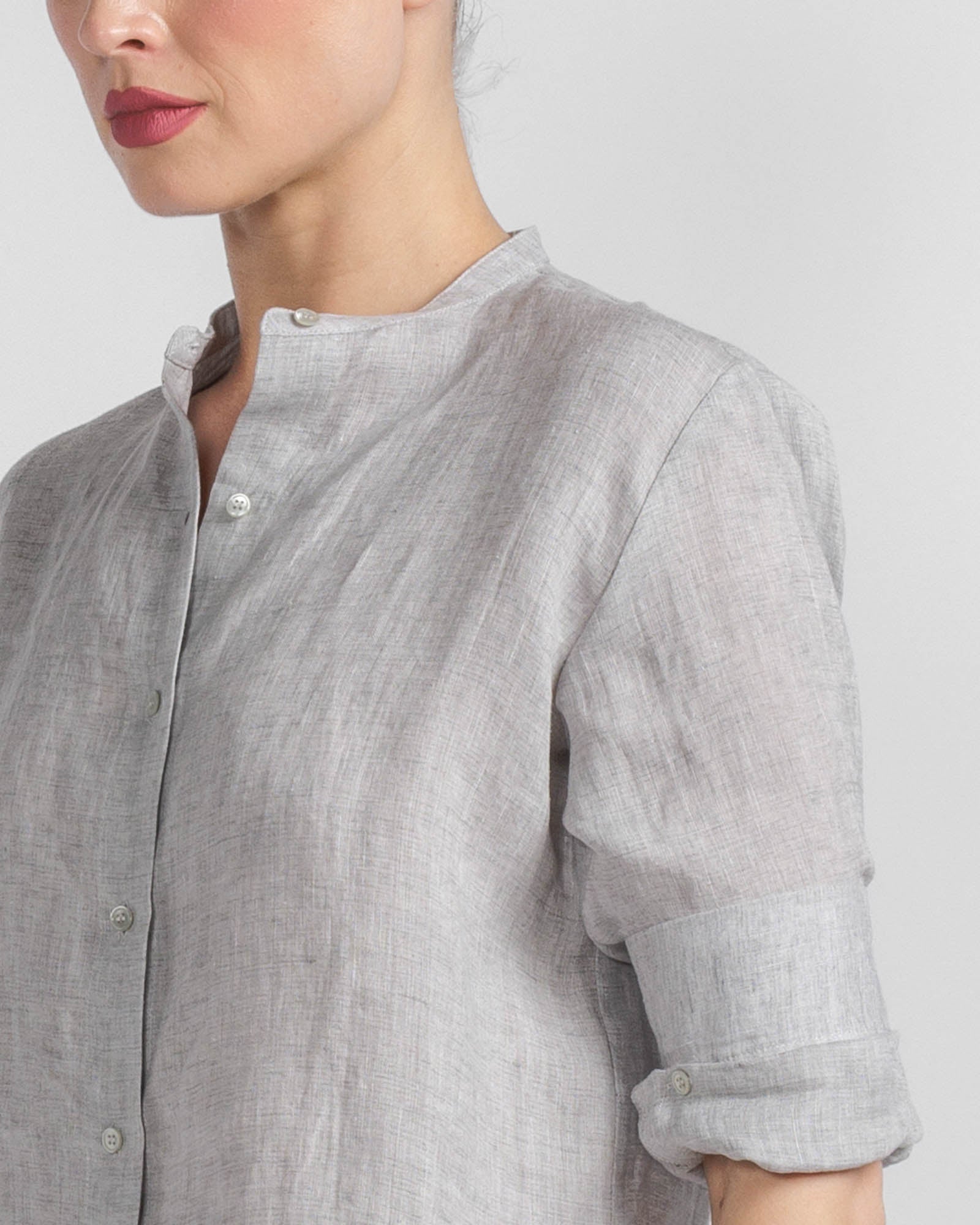 Stand Collar Shirt