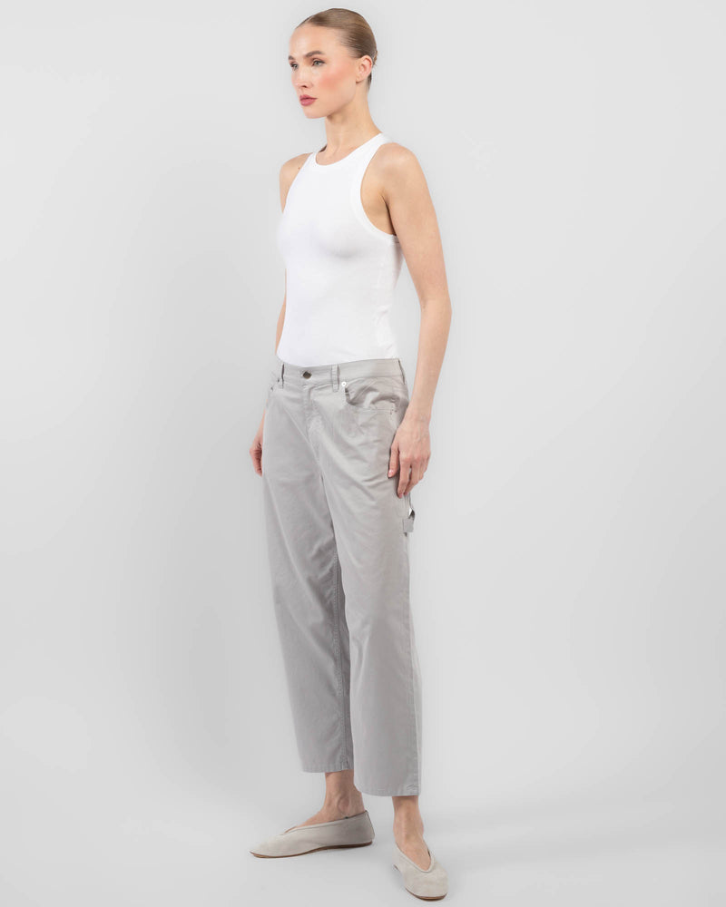 Cropped Slouchy Cargo
