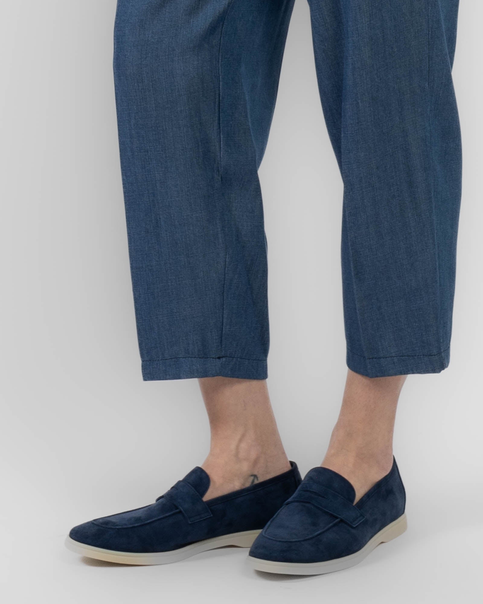 Suede Loafers