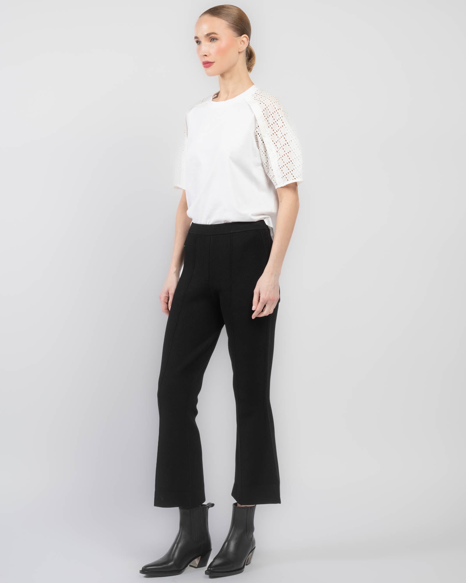 Crop Flare Pants