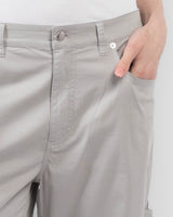 Cropped Slouchy Cargo