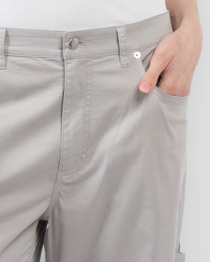 Cropped Slouchy Cargo