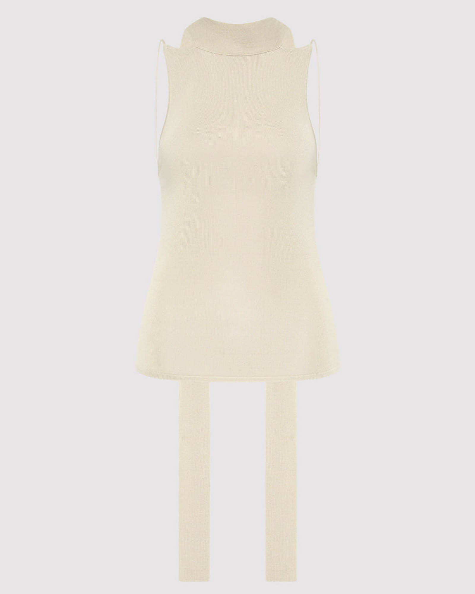 Haut écharpe en tricot