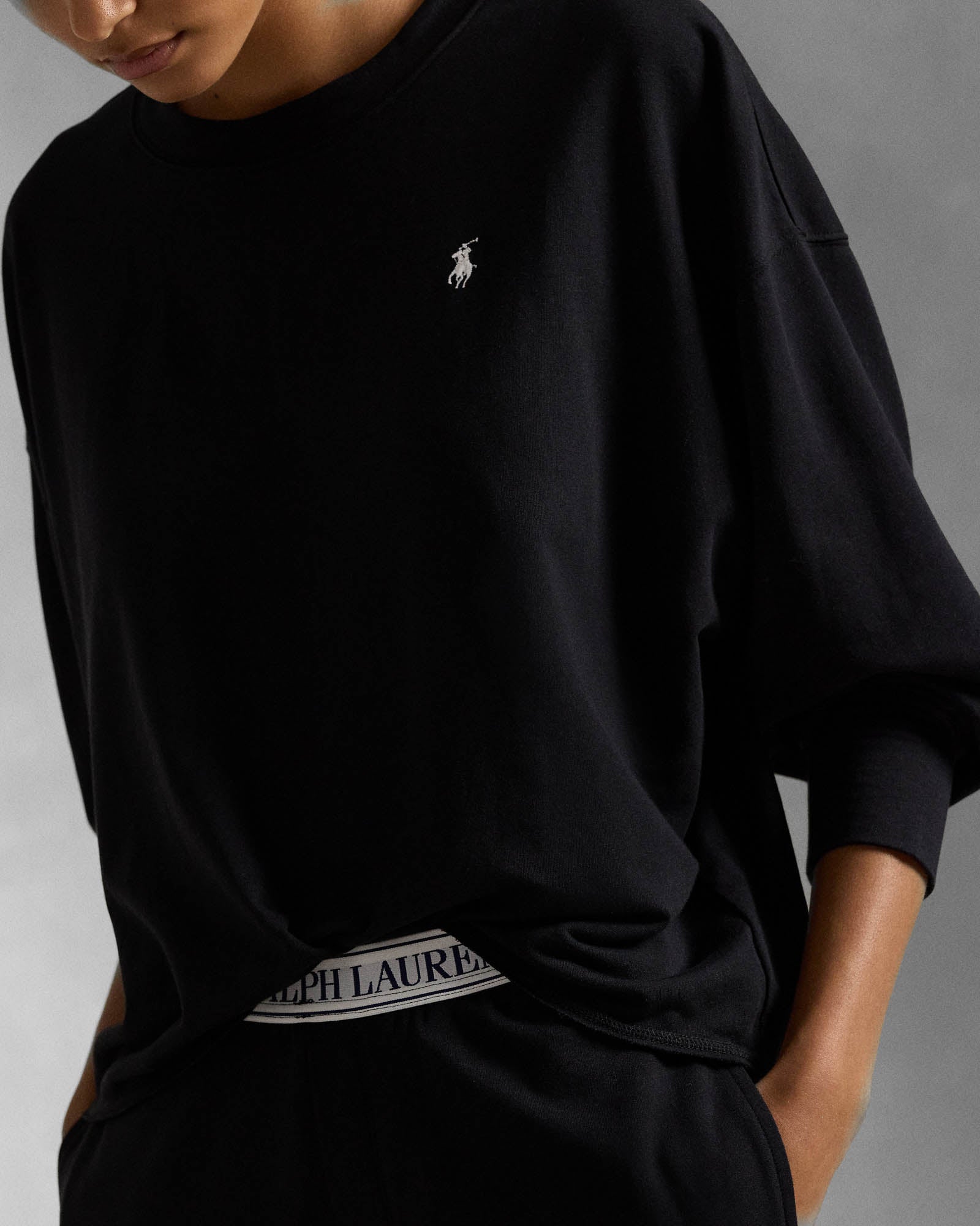 Crew Wide Leg Pant Set