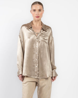 Drop Neck Shirt With Strap