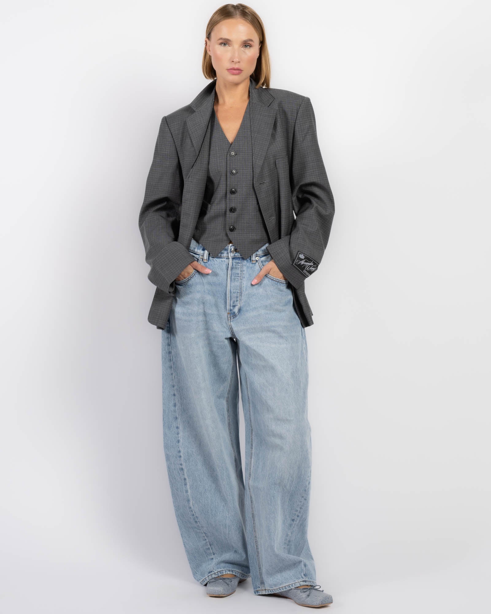 Gilet sur mesure avec chaîne