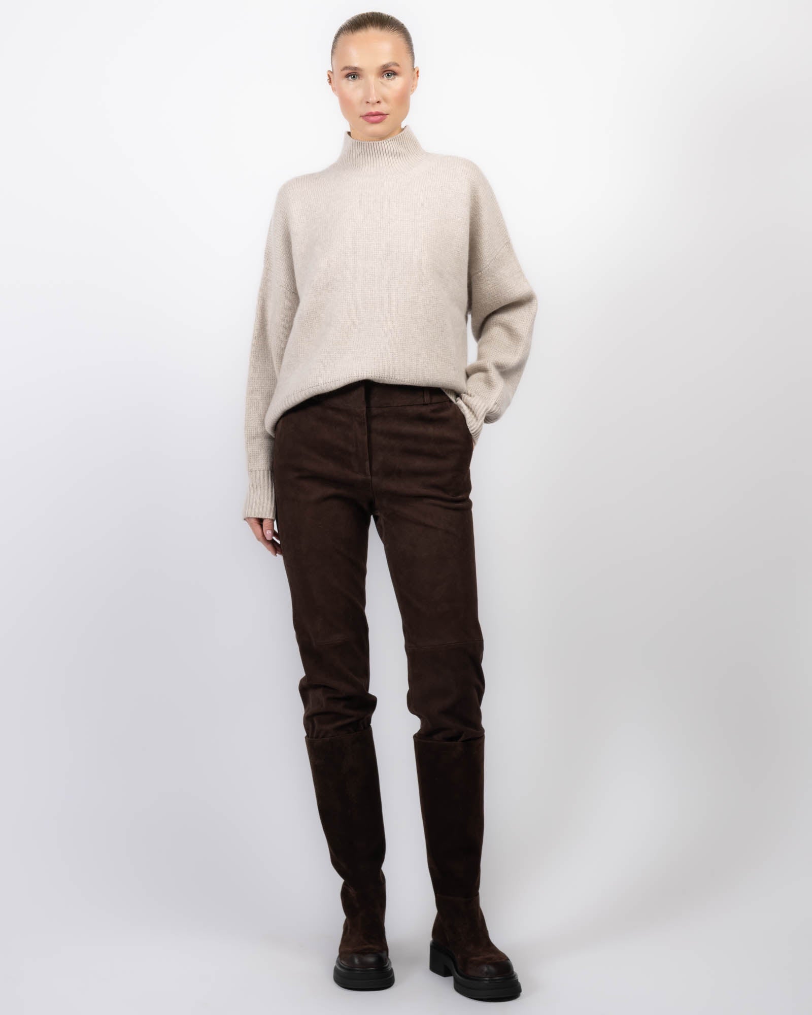 Nantes Mock Neck Sweater