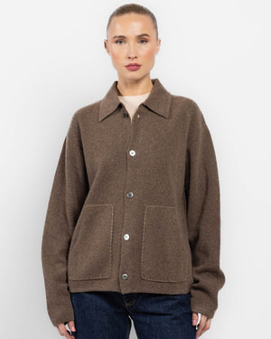 Veste à poche plaquée