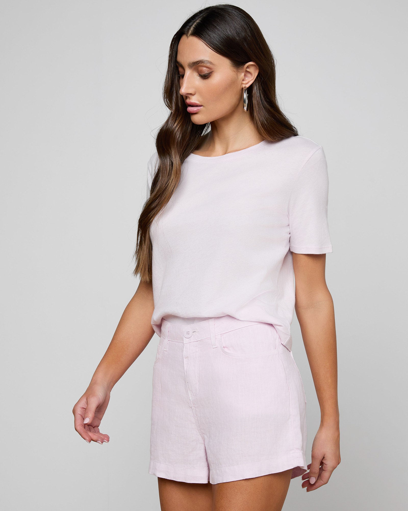 Stormy Cropped Cotton T-Shirt