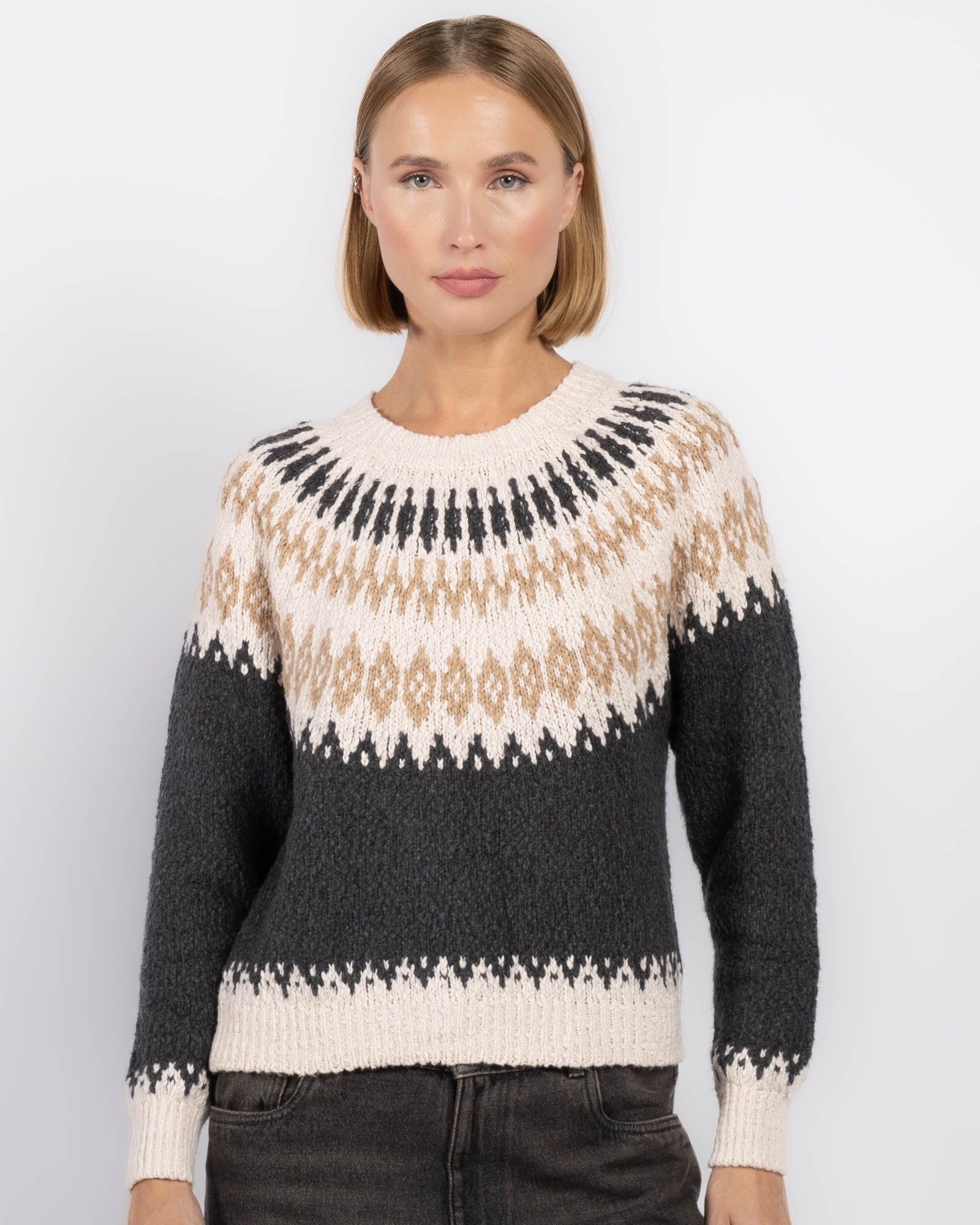 Pull épais Fair Isle