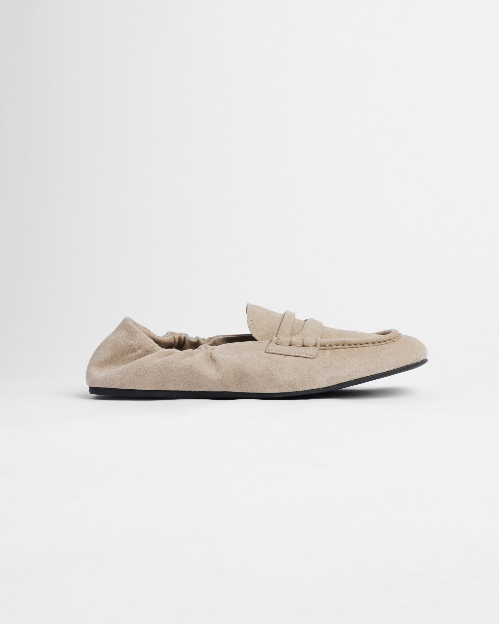 Ruches Suede Loafers