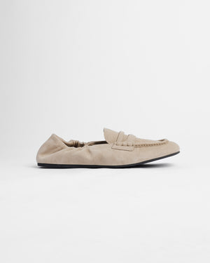 Ruches Suede Loafers