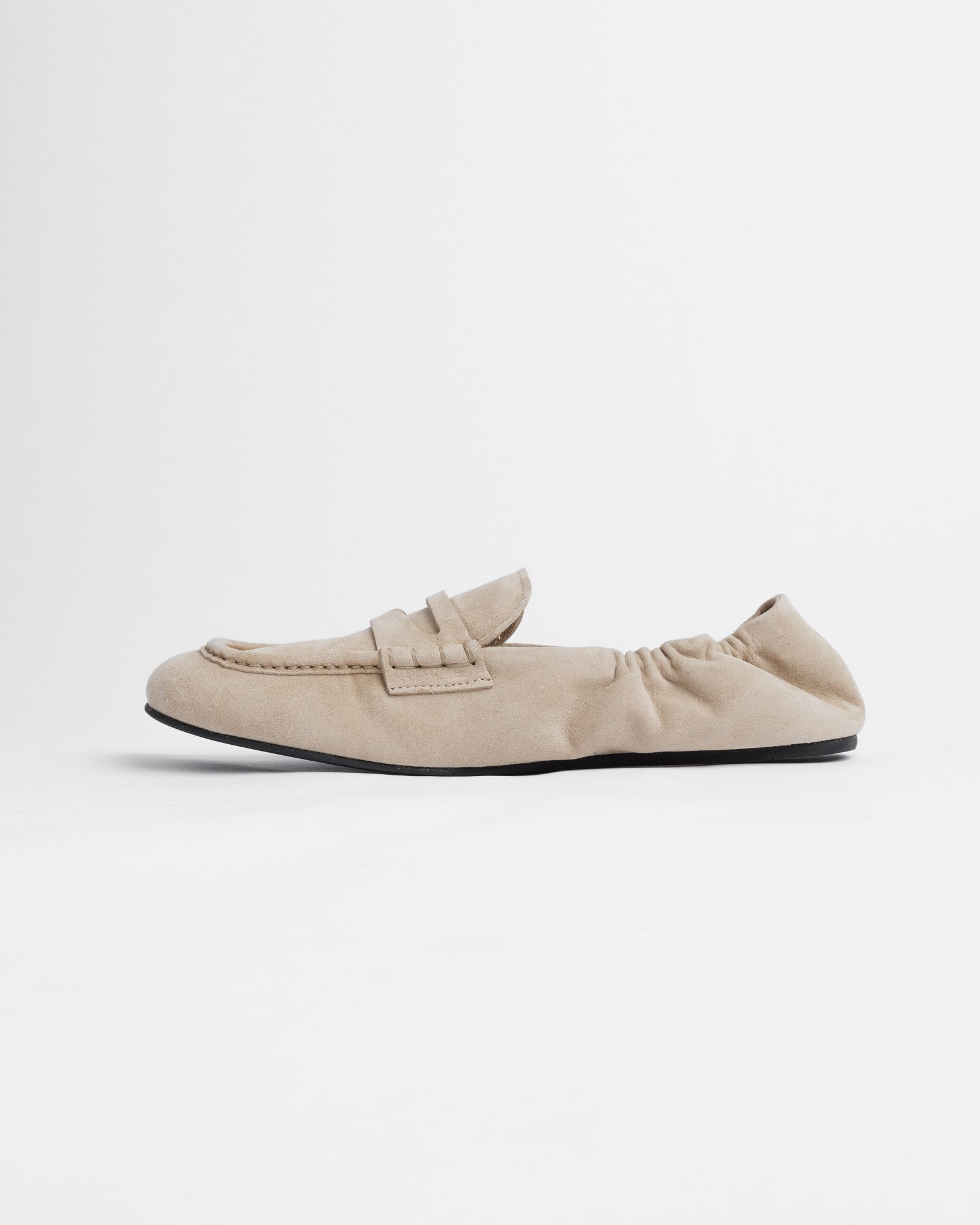 Ruches Suede Loafers