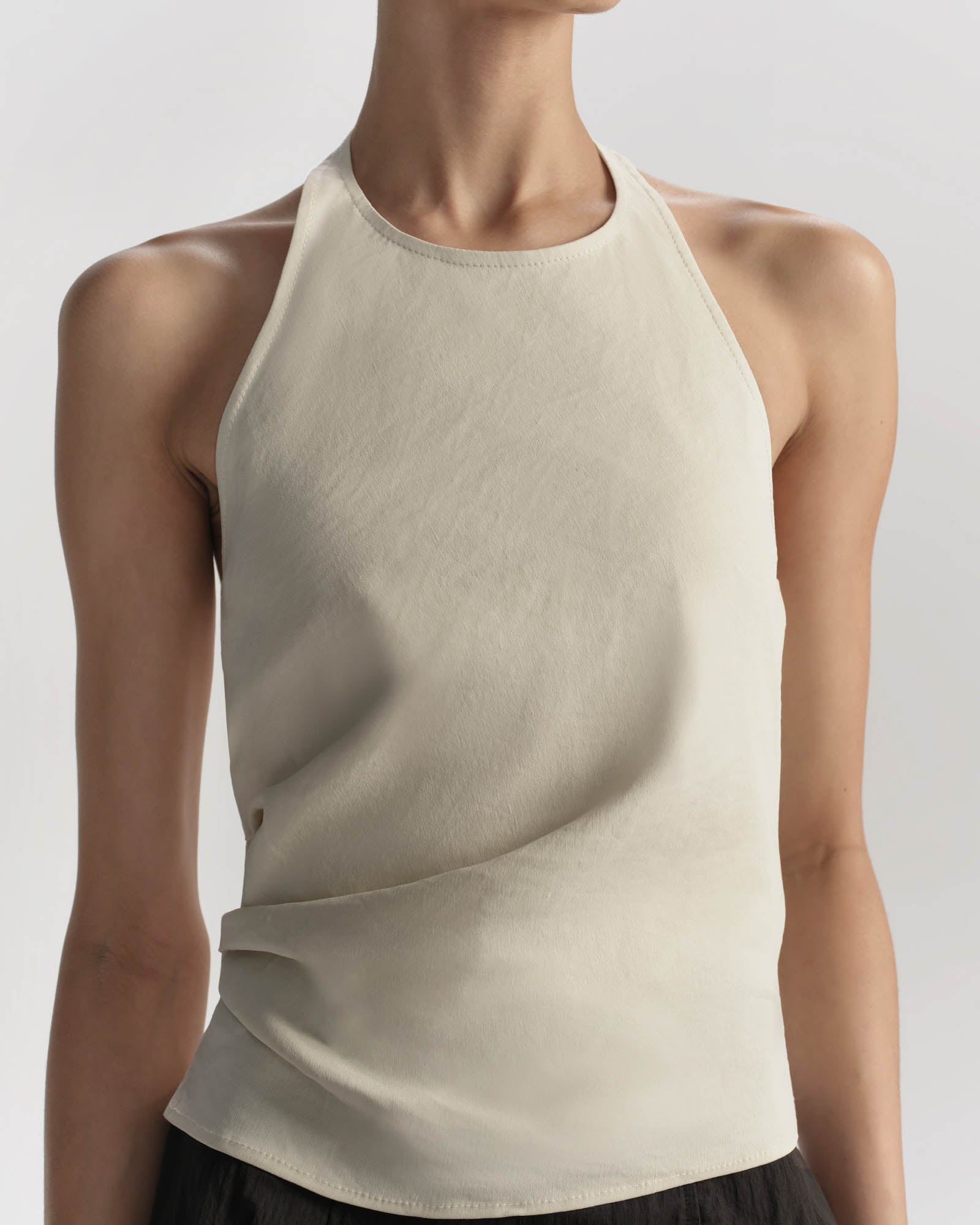 Sylvie Linen Halter Top