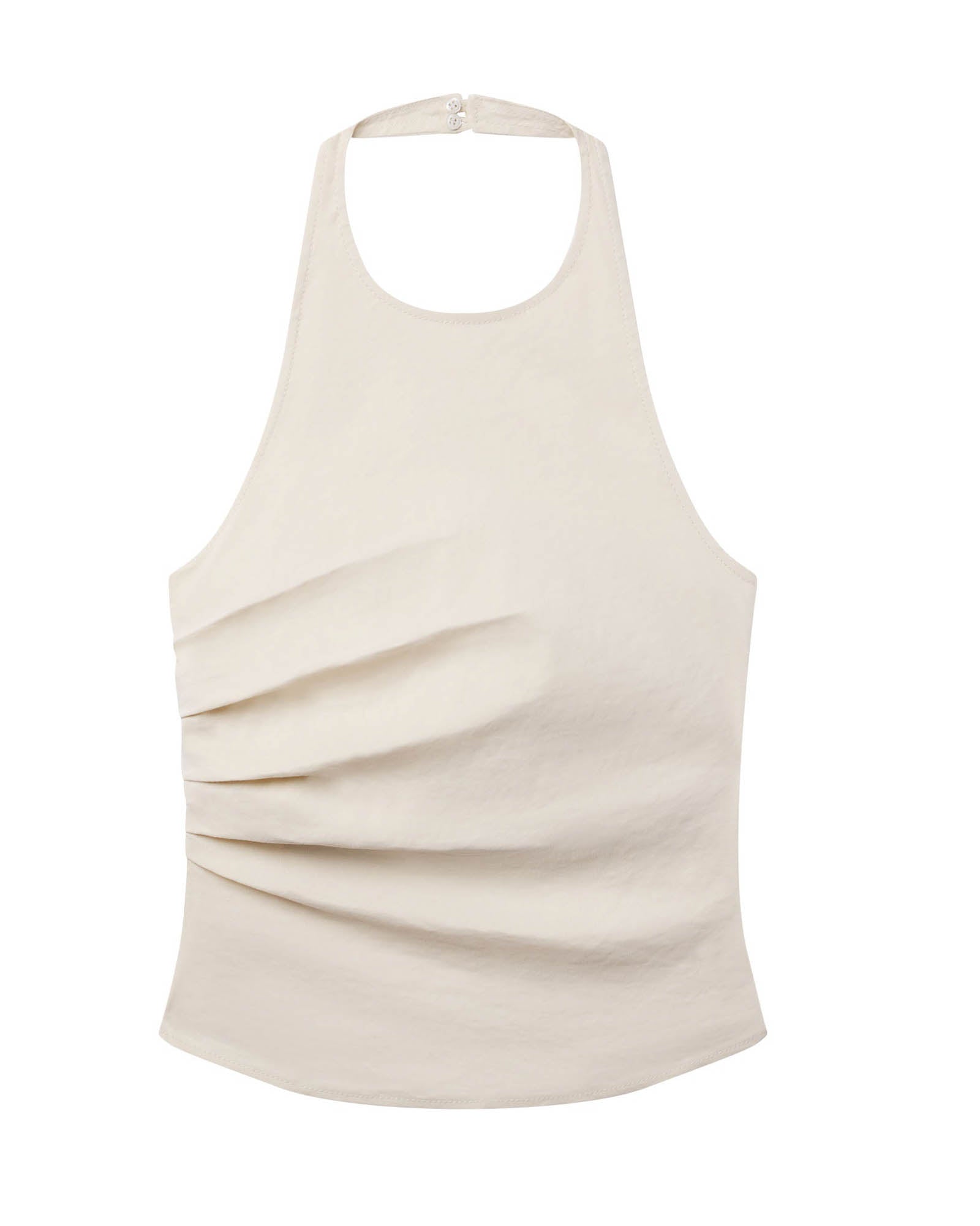 Sylvie Linen Halter Top