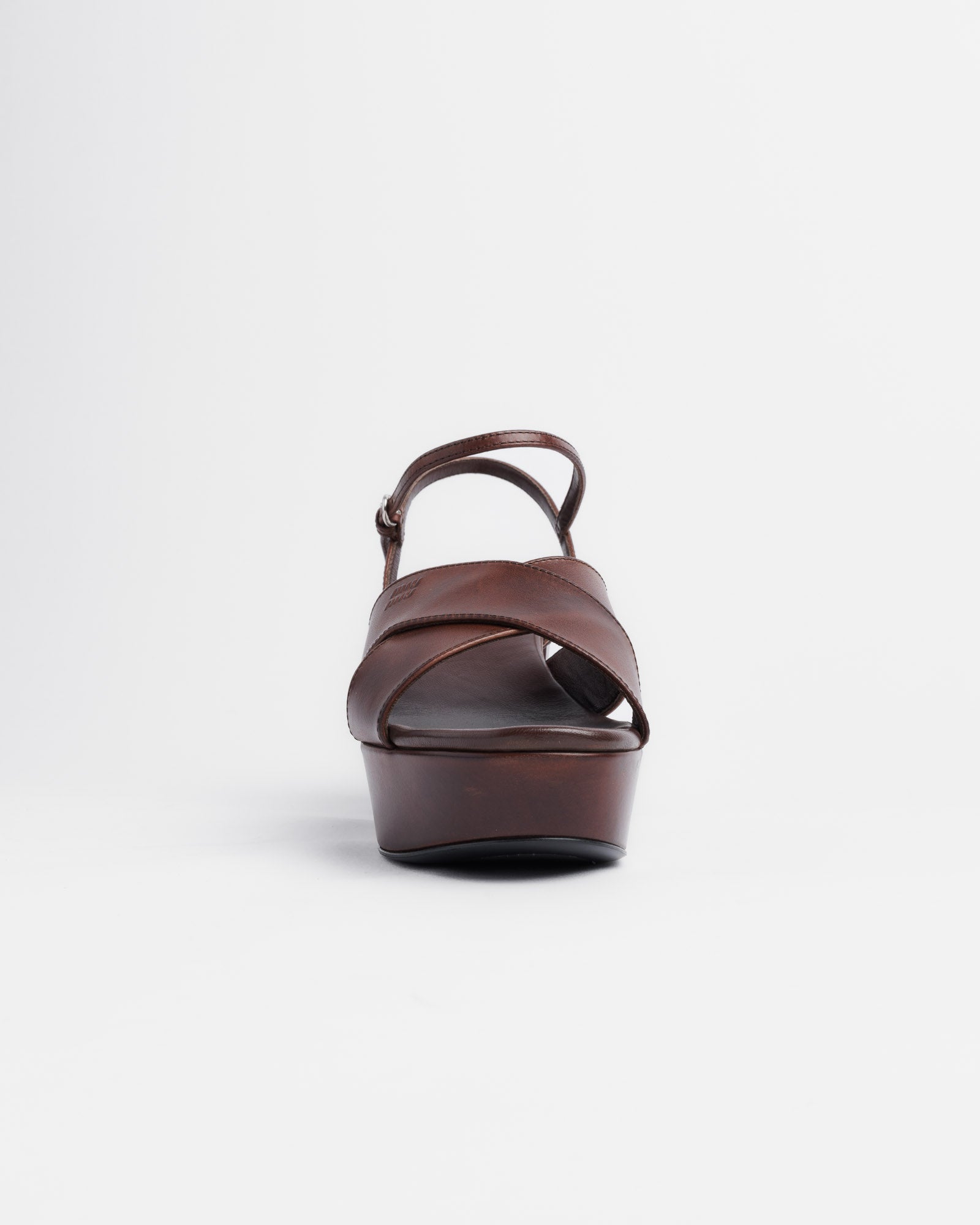 Leather Platform Sandals